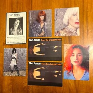 Collection of Vintage Tori Amos postcards